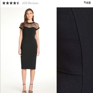 Maggy London Illusion Yoke Dress NWT